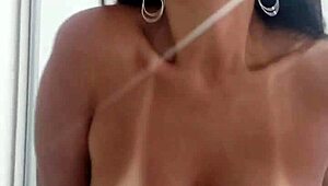 Mature Wife Flashes for Online Fan