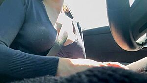 Italian Stepmom Artemisia Love's Exciting Car Ride