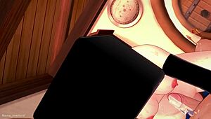 หลงใหลฉากน้ำแตกจากเฮนไต 3D Minecraft สุดเด็ด