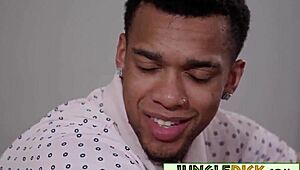 Busty Milf Seducing Her Daughter's Handsome Black Boyfriend In Lingerie