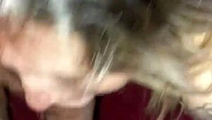 Latina enjoys deepthroat and blowjob with blonde