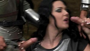 hey, jennifer dark, rub maya gates' pussy during anal for cum