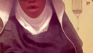 Nun Hazelnut spices up this Halloween night.
