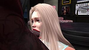 Catalina Engages in Intense Oral Sex with Big Cock