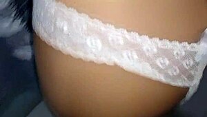 My stepdad only wants to fill my pink hole with cum