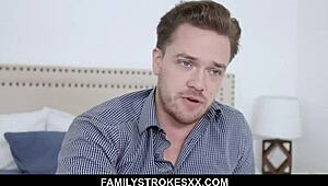 Hot Teen Craves Stepbro’s Cock for Hardcore Creampie. Taboo Desire Ignites.