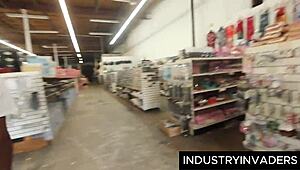 mall adventures with a latina beauty