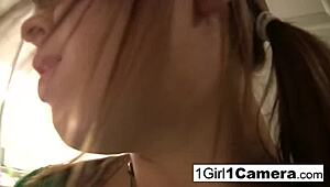 Sexy Alice Bell Teases with Close-Up Solo Camera Play