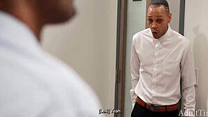 Lexi Lore bangs in office gangbang despite hiring freeze