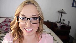 Zoe Parker, you're so cute at 19 with that POV blowjob! 😍