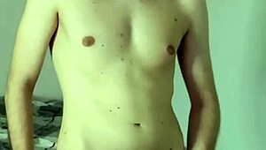 huge cum during solo masturbation on webcam