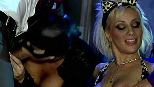 i can’t believe how wild these big boob superheroines get in group orgy!