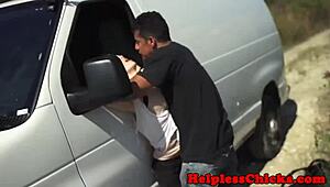 HelplessF 15, wanna see this teen bound tight for rough domination?