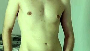 huge cum during solo masturbation on webcam