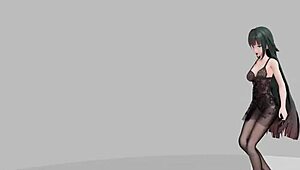 honkai impact raiden mei strips for hentai r18 dance show