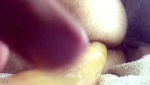 Anal Dildo Inserted Deep Into Ass With Toys