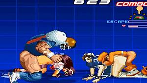 athena and chun li in anime dating game!