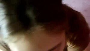 Friend's wife strokes my dick sensually 😍