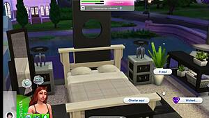 sexy redhead newlywed sims 4