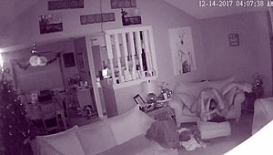 Caught black couple riding and squirting!