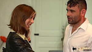 Exclamatory-Provocative Martina, Stunning French Beauty, Craves Only Wild MMF Threesome Action! How Insatiable Is She?