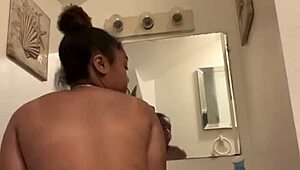 homemade redbone twerking with big tits and ass