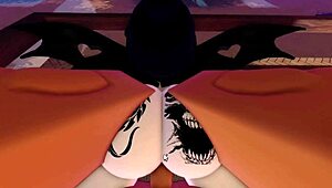 Fucking A Goth Roblox Fan At The Beach!