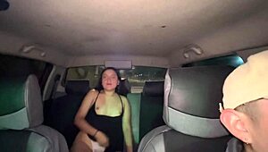 See through uniform clad Latina gets dirty and wild