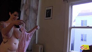 Lesbianfriends explore new pleasures with a vibrator