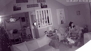 Caught black couple riding and squirting!