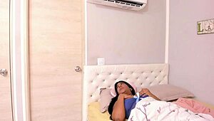 My stepsister begs me to fill her up with cum... oops!