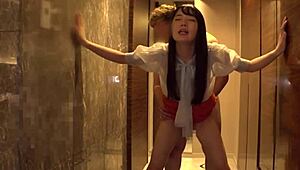 oto, a shy japanese teen, gets bought for wild hardcore action with massive cumshots.