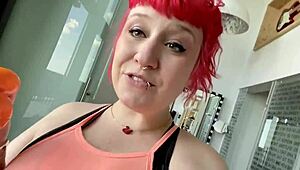 Proxy Paige takes deep anal insertion with her big ass on display.