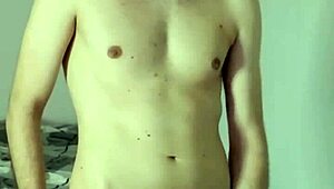 huge cum during solo masturbation on webcam