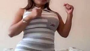 College girl performs on Bigo Live stream