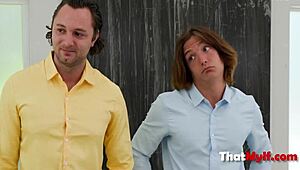 Threesome Action Settles Score With Tough Milf Boss