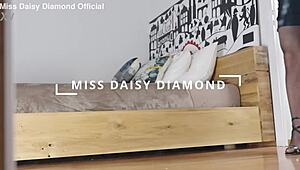 ep4 huge squirt from pussy fingering in ripped pantyhose before party night