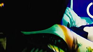 Tenshii Tushii demolished in doggystyle after cock sucking! 😈 Wild babe with natural tits and piercing gets interviewed.