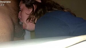 Intriguing Blonde Loves Throat Action with Friend