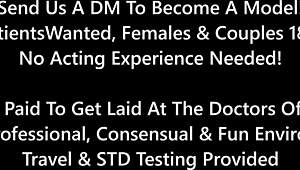 Human guinea pig hitachi orgasms from doctor