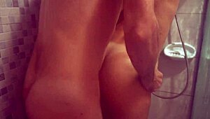 Intimate Shower Massage Session