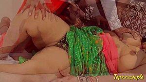 Beautiful bhabhi's sensual experience with a well-endowed man