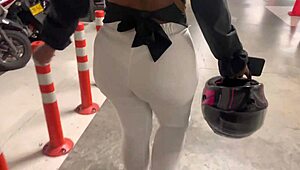 Big Ass Brunette Pornstar Rides Monster Cock In Rough Cowgirl, Gets Blowjob From Horny Stranger