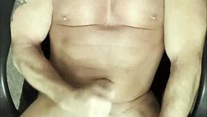 bodybuilder shoots four loads in a day