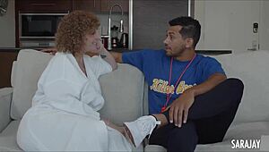 alex legend fills mature sara jay's bouncy ass