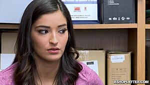 Come see Shoplyfter Emily Willis take a huge cock down her throat!