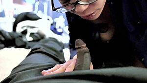 Man, I swear this former ghetto gagger got mad blowjob skills, ya feel me?