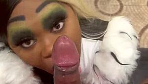 Cruella was craving some huge BBC action, ya know? 😈 That ass took a pounding!