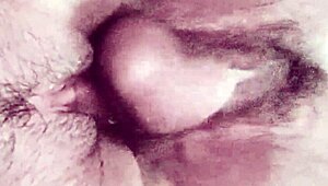 Classic gentle sex with passionate close-up moments for retro vibes