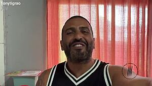 A latina pornstar screams during rough blowjob orgasm